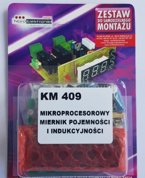 Miernik pojemności i indukcyjności KM409