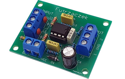 Podwójny konwerter napięcia z 0...5 V na 0...10 V
