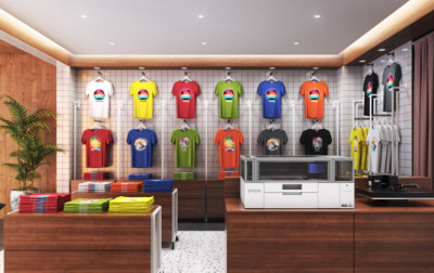 SC-F1000 firmy Epson: pierwsza, niedroga drukarka DTG obsługująca biały atrament