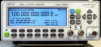 Fotografia 5. Częstościomierz wysokiej klasy o paśmie 0,1...3 GHz