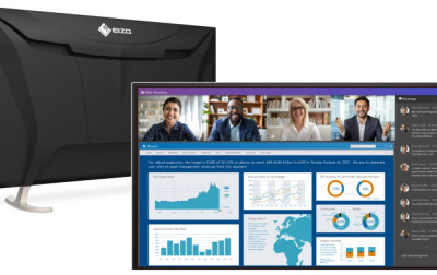 Nowość w ofercie EIZO - biznesowy model monitora FlexScan EV4340X o rozdzielczości 4K