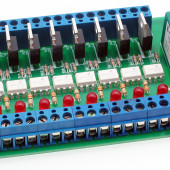 Moduł załączający z triakami