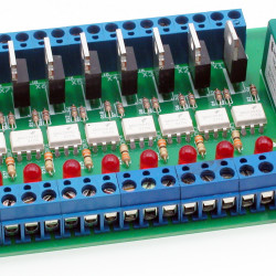 Moduł załączający z triakami