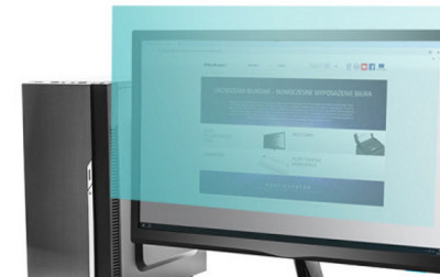 Spokojne noce i zdrowe oczy dzięki filtrom światła niebieskiego Qoltec na monitory komputerowe