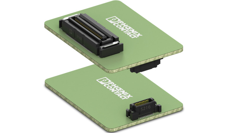 Złącza pływające ze znaczną kompensacją tolerancji do szybkiej transmisji danych