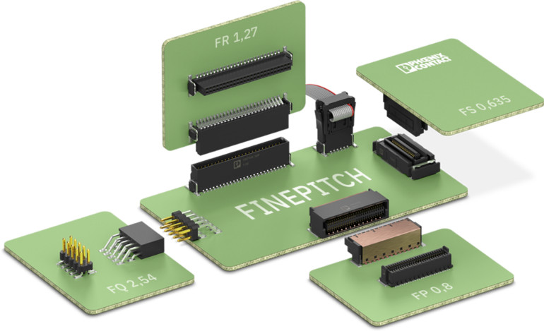Rysunek 4. Seria wielopinowych złączy FINEPITCH to idealne rozwiązanie do przemysłowych połączeń PCB