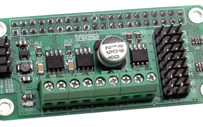 Driver silników prądu stałego do Raspberry Pi Zero