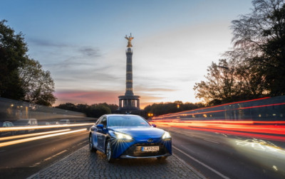 Wodorowe Toyoty Mirai przejechały prawie 7 milionów bezemisyjnych kilometrów w Berlinie
