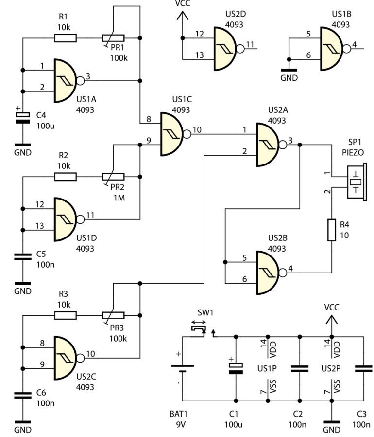 Rysunek 1. Schemat ideowy Konsoli Audiochaos AVTEDU624