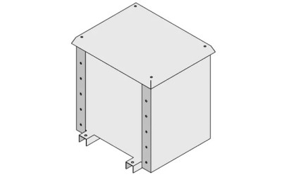 Dostępne w ofercie Inducto obudowy IP23 do dławików i transformatorów