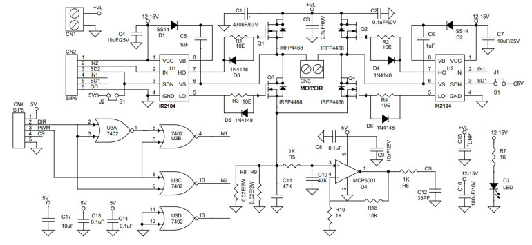 Schemat ideowy modułu