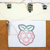 Podwieszany ploter z Raspberry Pi