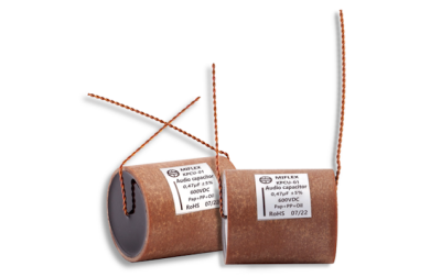 Przeznaczone do zastosowań audio kondensatory KPCU-01 firmy MIFLEX