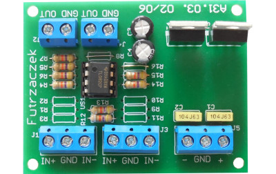 Desymetryzator audio
