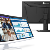 FlexScan EV3450XC firmy EIZO - ultrapanoramiczny monitor z wbudowaną kamerą internetową i mikrofonem