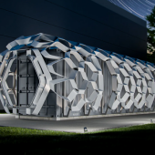 Habitat księżycowy FLEXHab z wyświetlaczami Sony BRAVIA