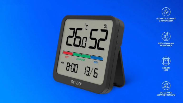 Monitor temperatury i wilgotności CT-01/B