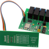ESP Relay. Sterownik z Wi-Fi na szynę