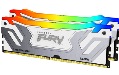 Moduły pamięci FURY Renegade DDR5 CUDIMM firmy Kingston Technology dla chipsetu Intel 800