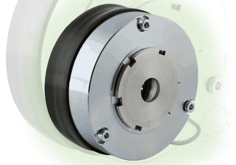 Przykładowy, elektromagnetyczny hamulec tarczowy z serii HPS