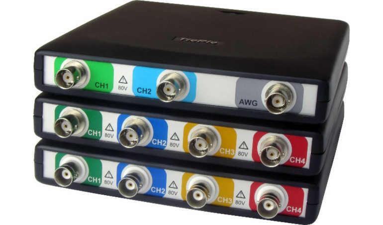 Oscyloskopy holenderskiej firmy TiePie engineering