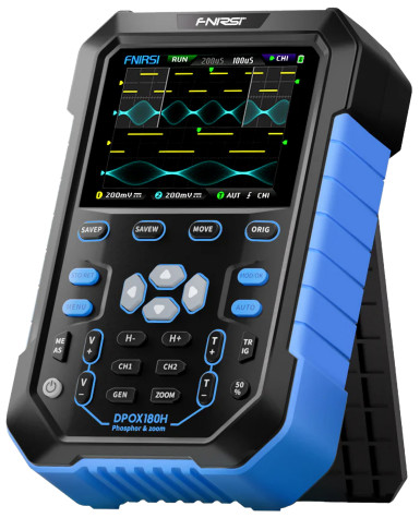 Fotografia 3. Oscyloskop kieszonkowy z funkcją DPO marki Fnirsi [1]