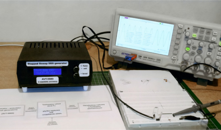 Pomiary charakterystyk częstotliwościowych (1). Filtry bierne m.cz.