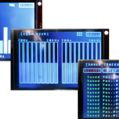 Rejestrator dźwięku z korektorem graficznym i analizatorem widma na bazie LPC55S28