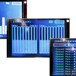 Rejestrator dźwięku z korektorem graficznym i analizatorem widma na bazie LPC55S28