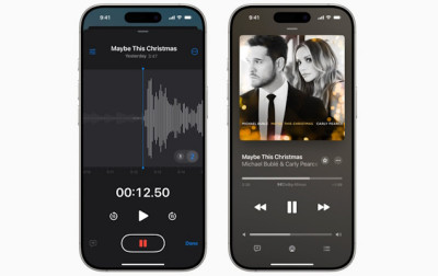 Zaktualizowana aplikacja Dyktafon z funkcją Layered Recording