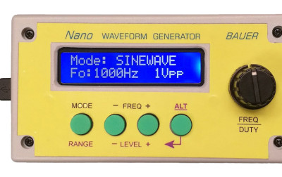 Generator przebiegów na Arduino Nano