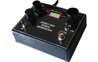 Precyzyjny generator sygnału AM-FM DDS