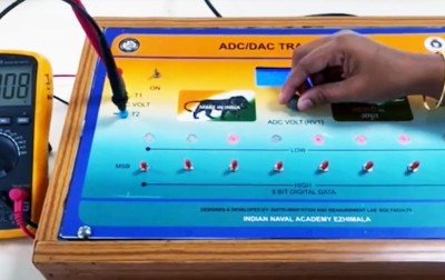 Tester przetworników ADC i DAC mikrokontrolera ATmega 328P