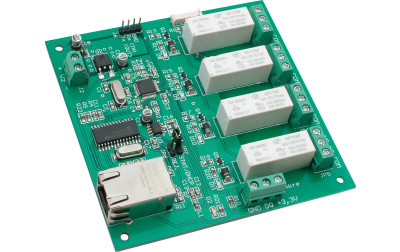 Miniaturowy serwer http. Pomiar temperatury i sterowanie przekaźnikami przez WWW