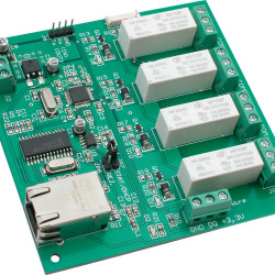 Miniaturowy serwer http. Pomiar temperatury i sterowanie przekaźnikami przez WWW