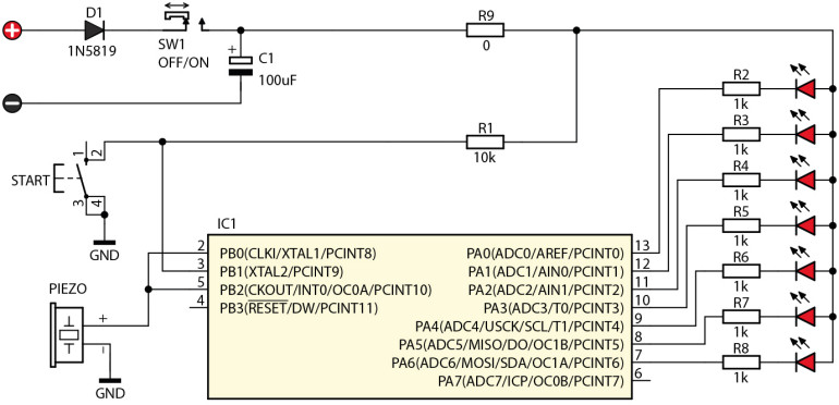 Rysunek 1. Schemat ideowy układu