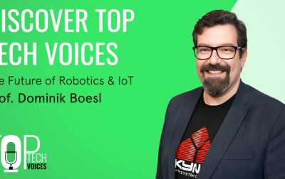 Trzeci odcinek serii «Top Tech Voices» firmy Farnell z udziałem cenionego futurologa prof. Dominika Boesla