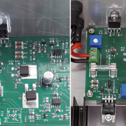 Regulowane „sztuczne obciążenie” z wbudowanym generatorem zegarowym do testowania zasilaczy, przetwornic napięcia i akumulatorów
