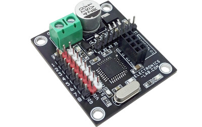 8-kanałowy sterownik serwomechanizmu RC przez łącze RF z modułem RF NRF24L01 – kompatybilny z Arduino