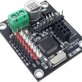 8-kanałowy sterownik serwomechanizmu RC przez łącze RF z modułem RF NRF24L01 – kompatybilny z Arduino