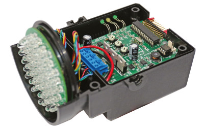 Lampa RGB z interfejsem DMX