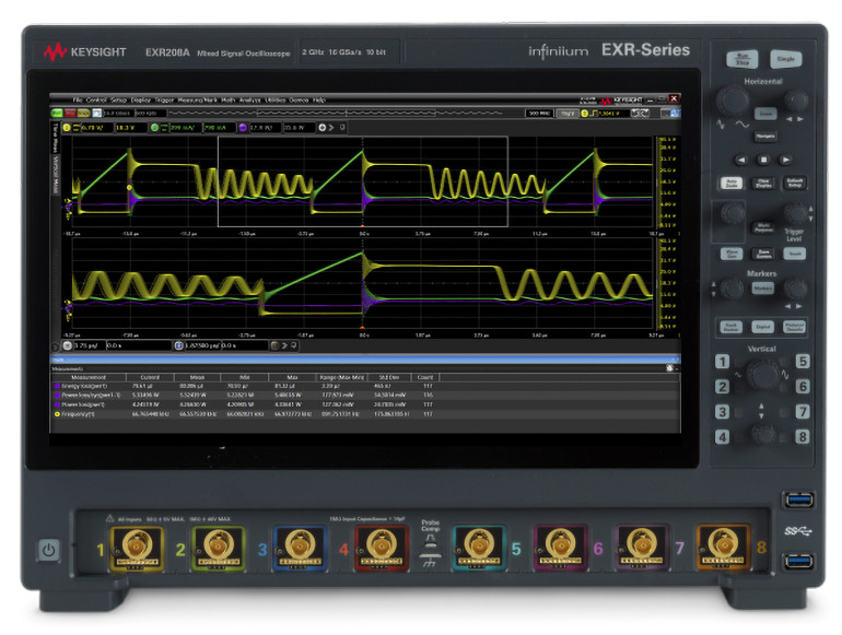 Fotografia 1. Oscyloskop z serii EXR marki Keysight