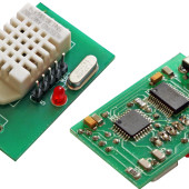 Termometr z higrometrem USB