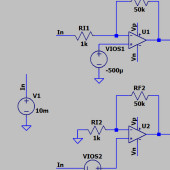Napięcie niezrównoważenia wzmacniacza operacyjnego, część 1
