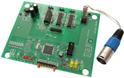 Sterownik silników z interfejsem DMX