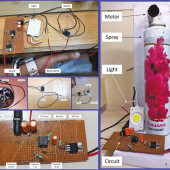 Moduł sterujący odświeżaczem powietrza i oświetleniem