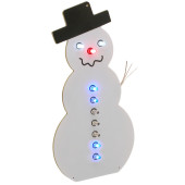 Animowany bałwan LED