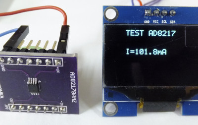 AD8217, czyli jak mierzyć natężenie prądu