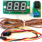 Thermo_K - wskaźnik temperatury z termoparą