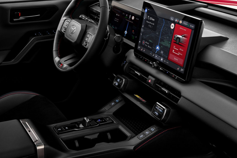 Najnowszy model samochodu Toyota RAV4 obsługiwany przez system operacyjny Arene